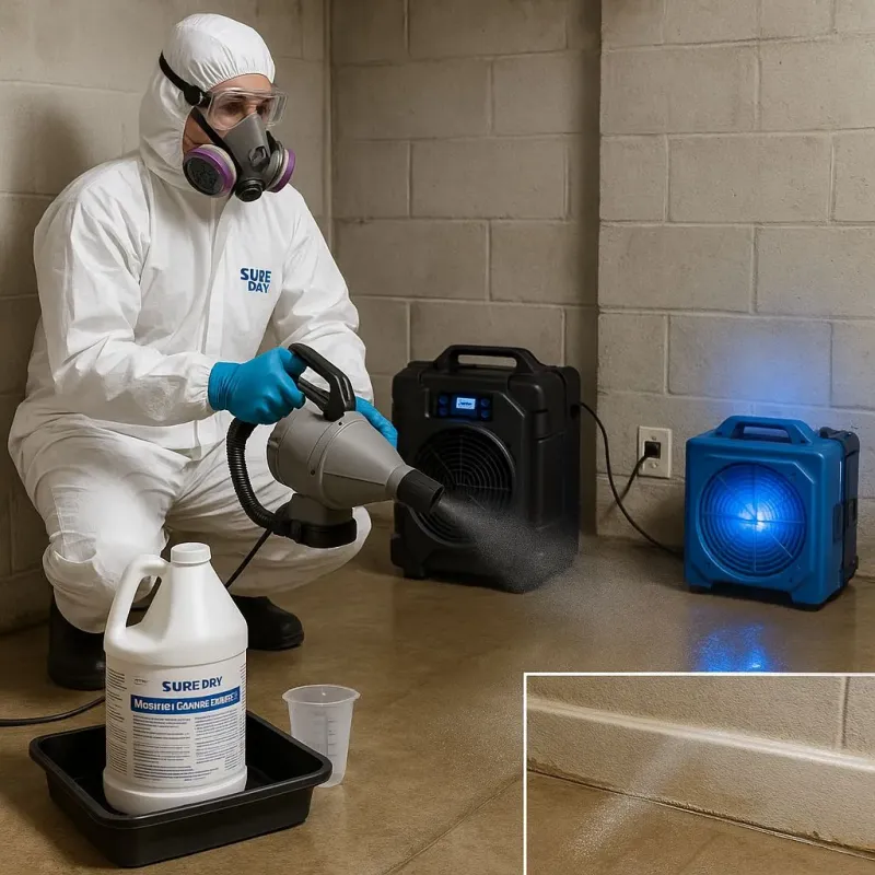 Sanitization and Odor Removal process in South Blooming Grove, NY
