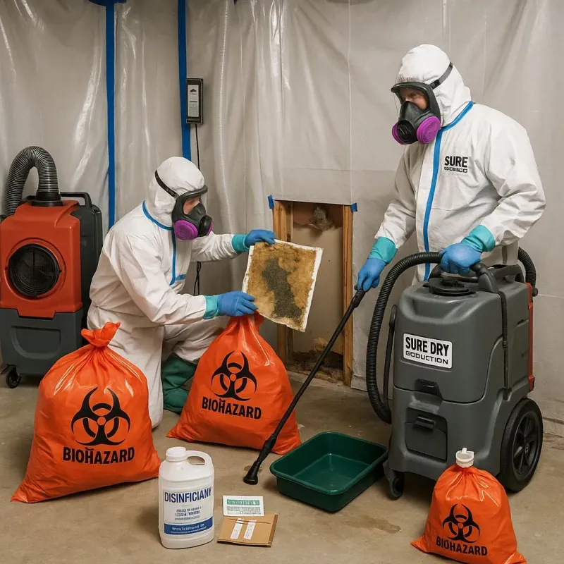 Contaminated Water Handling Protocols process in South Blooming Grove, NY